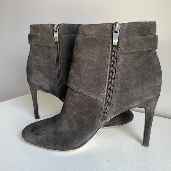 Via Spiga Booties in Graphite Suede - Picture 5 of 11